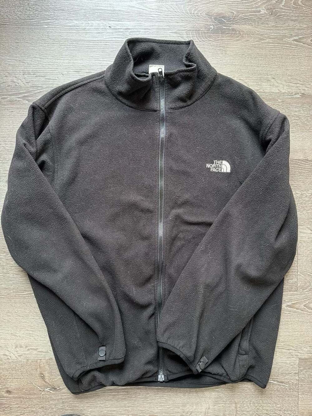 The North Face Black Full Zip Fleece Jacket Men's Size Large